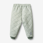 Wheat Spodnie termiczne dziecięce Alex green stripe