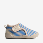 Wheat buciki plażowe dziecięce Shawn blue swim stripe