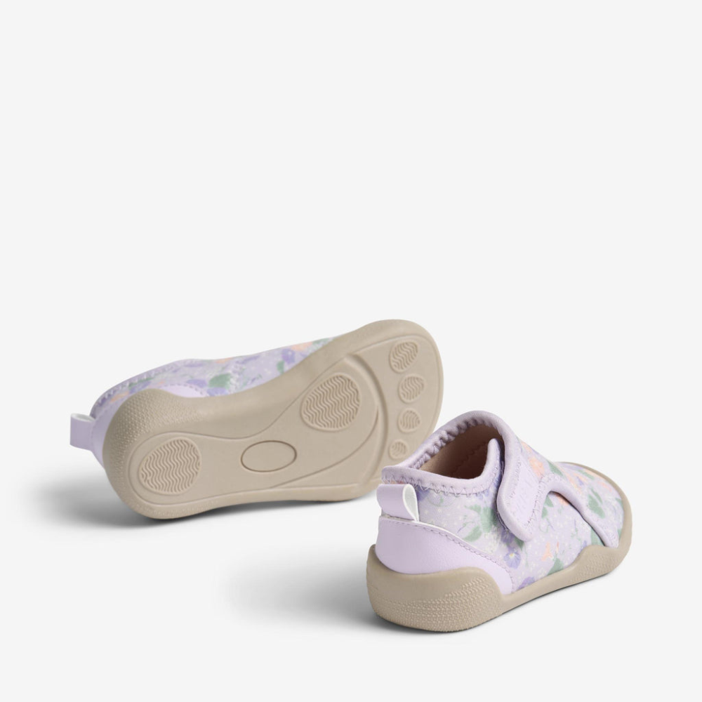 Wheat buciki plażowe dziecięce Shawn purple light petunias