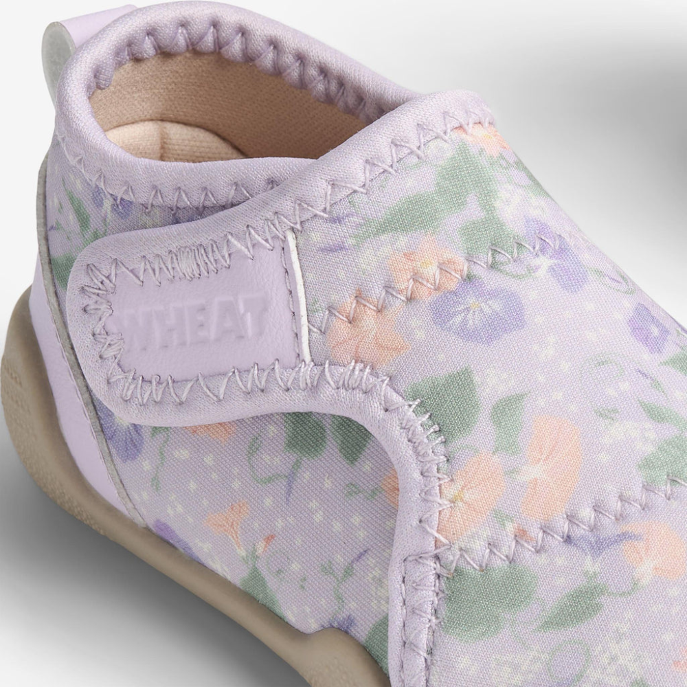 Wheat buciki plażowe dziecięce Shawn purple light petunias