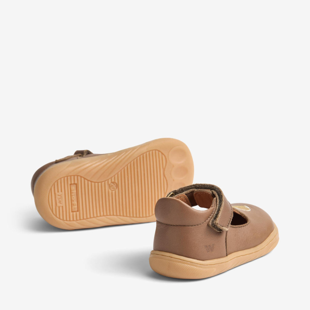 Wheat Barefoot sandały dla dzieci Mary Jane Sinne natural