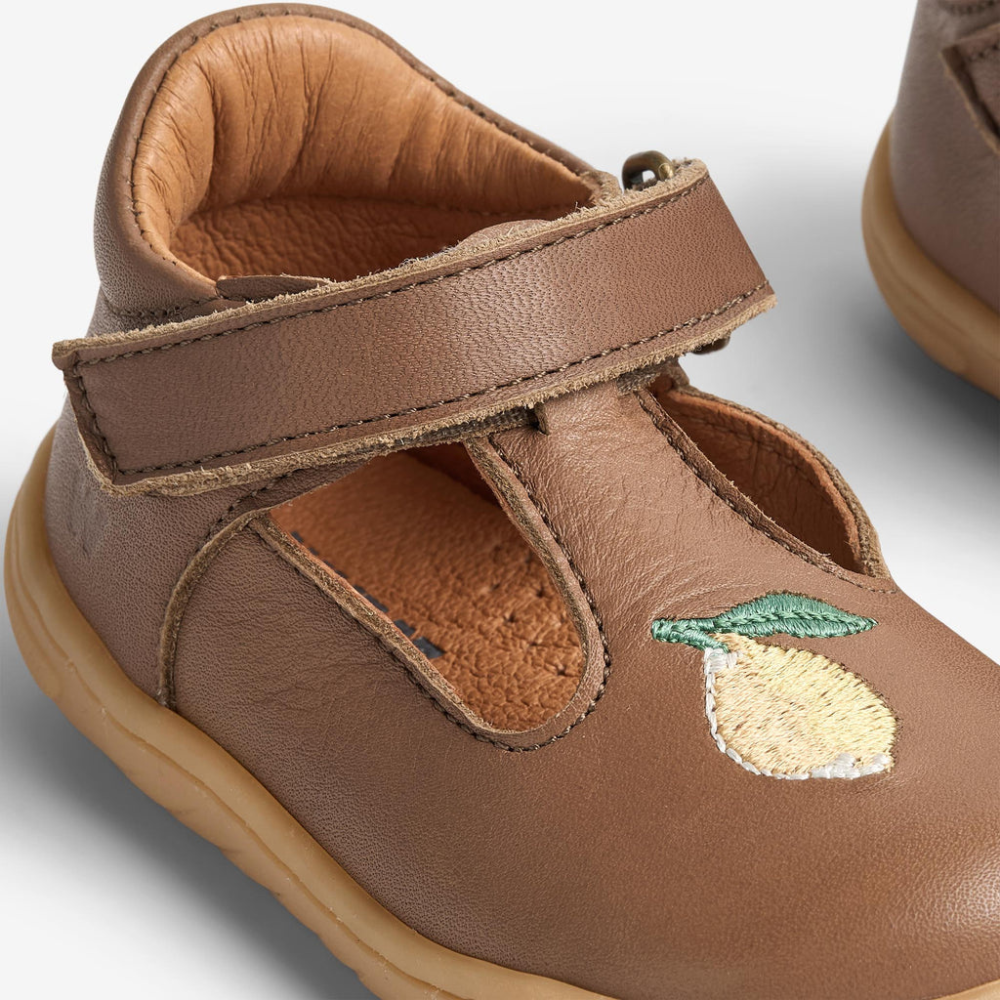 Wheat Barefoot sandały dla dzieci Mary Jane Sinne natural