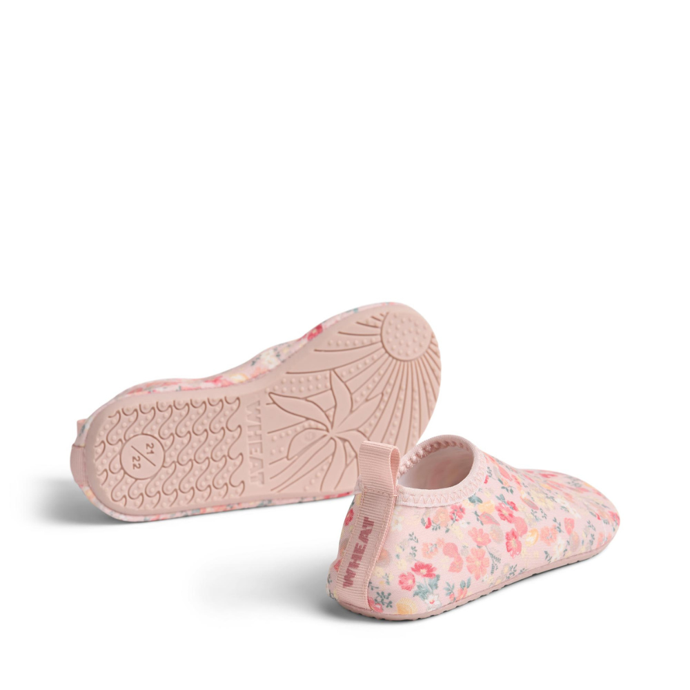 Wheat buty do wody dla dzieci Dolphin powder flowers and seashells