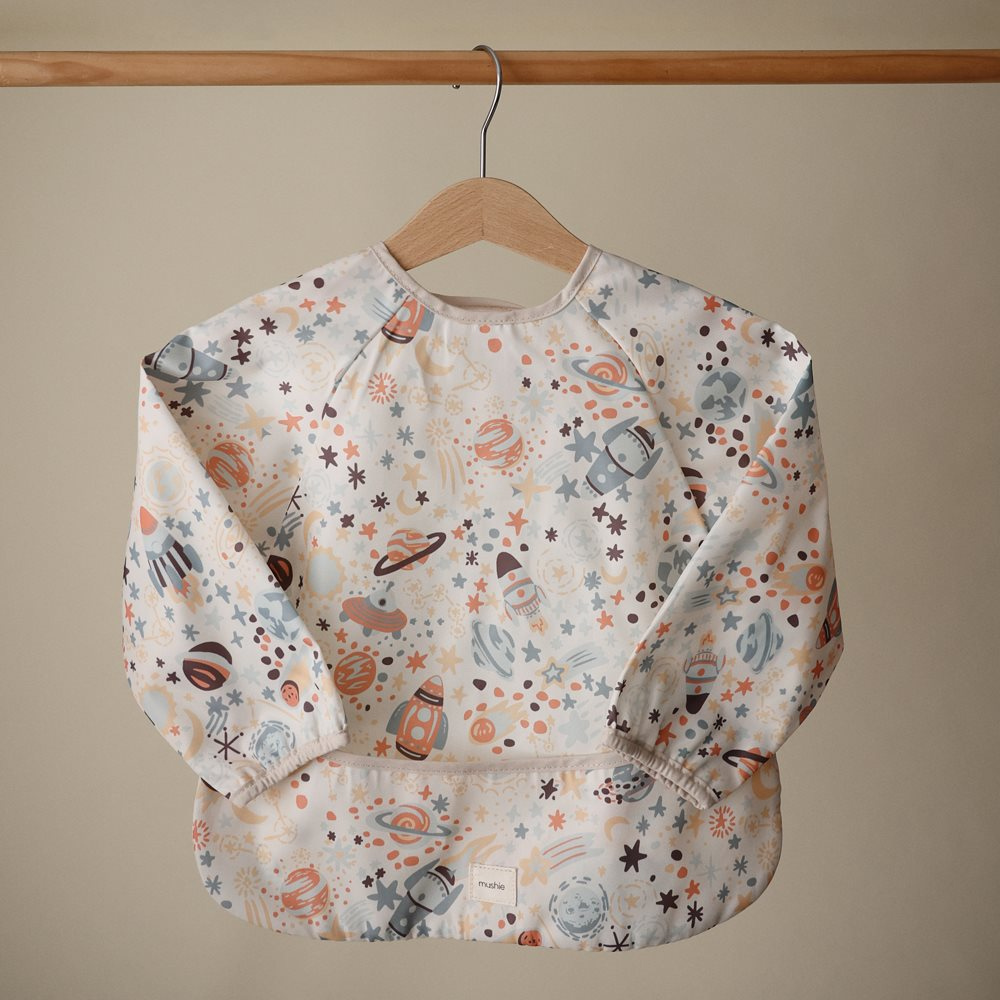 Mushie Śliniak z Długim Rękawem Space