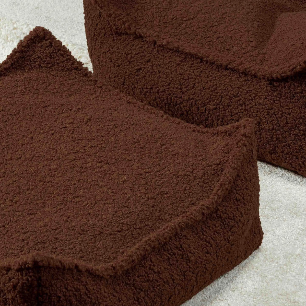 Wigiwama kwadratowa pufa dla dzieci Warm Hazel