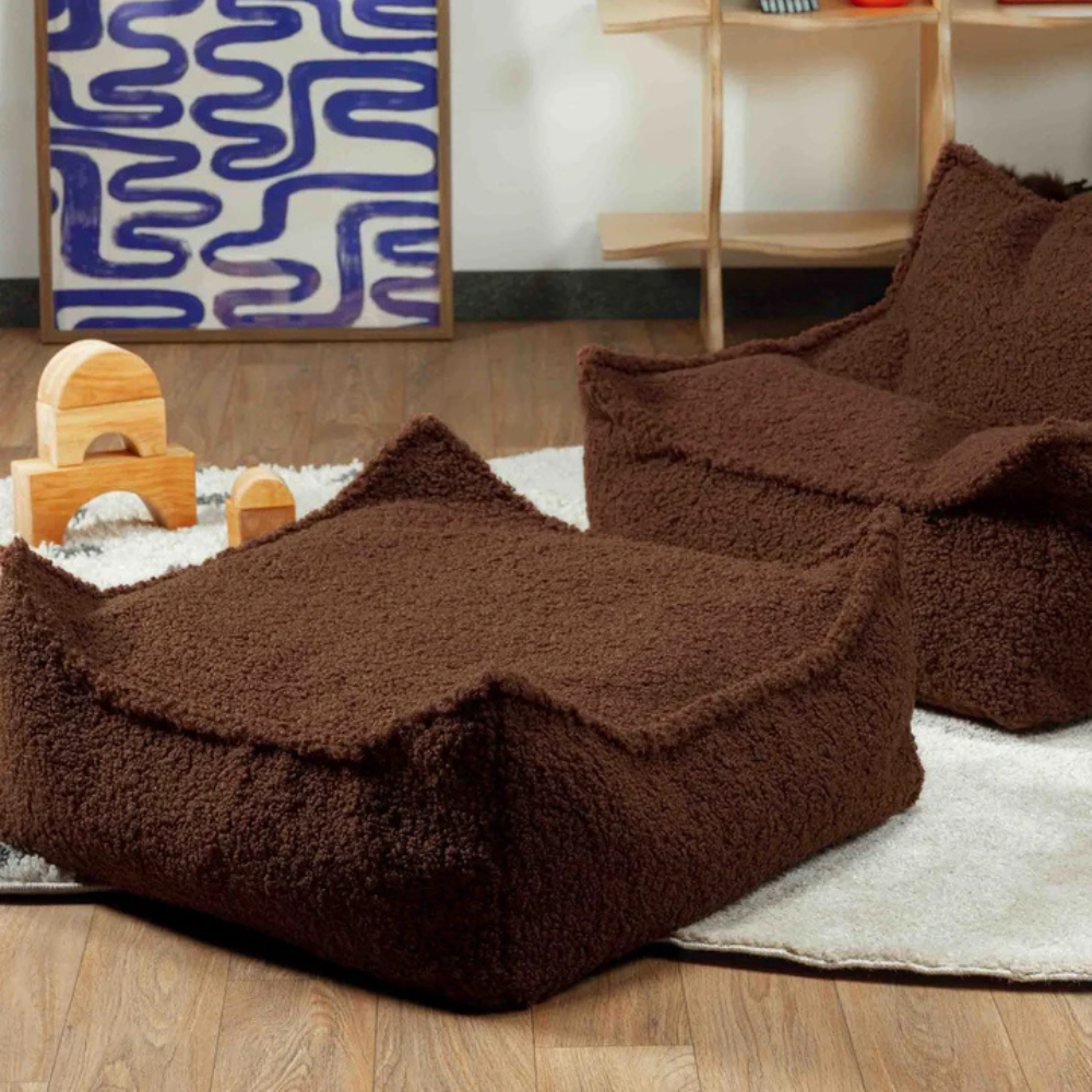 Wigiwama kwadratowa pufa dla dzieci Warm Hazel