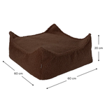 Wigiwama kwadratowa pufa dla dzieci Warm Hazel