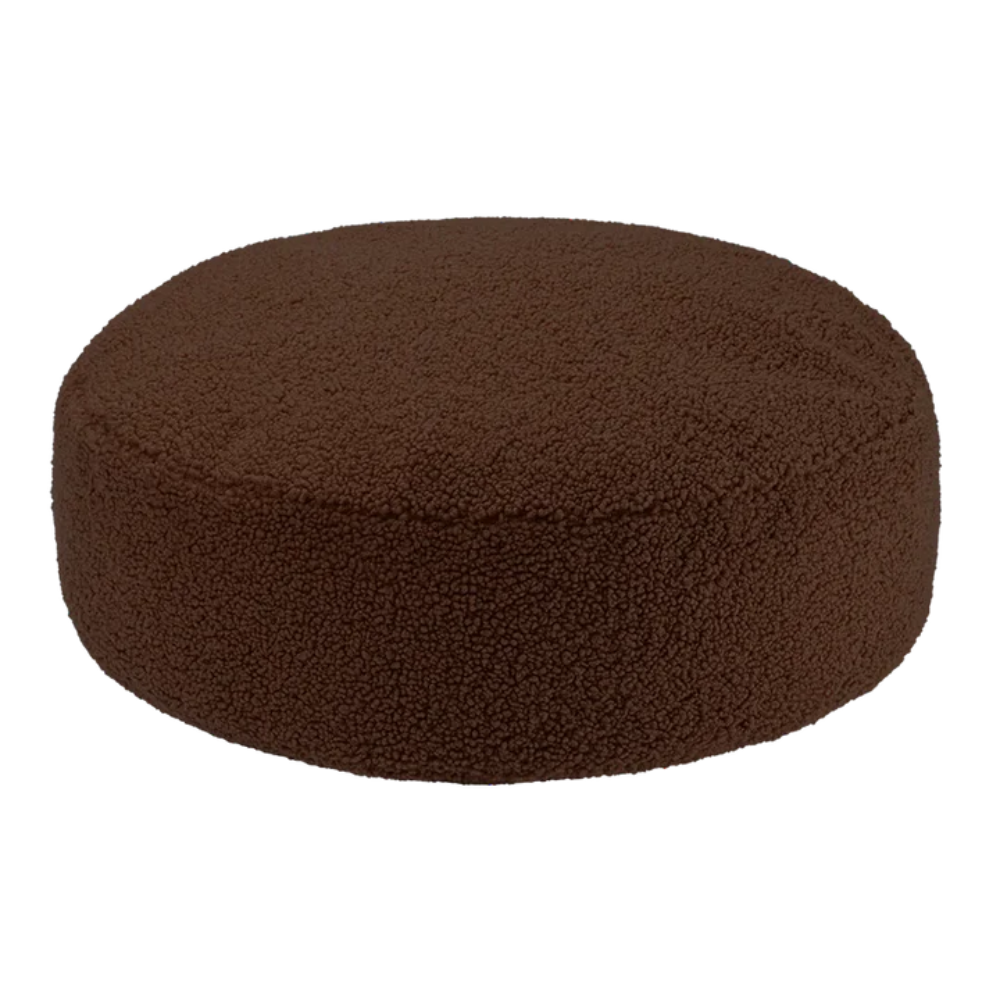 Wigiwama okrągła pufa dla dzieci Warm Hazel