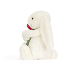 Jellycat Wesoły Króliczek z Różą 31 cm