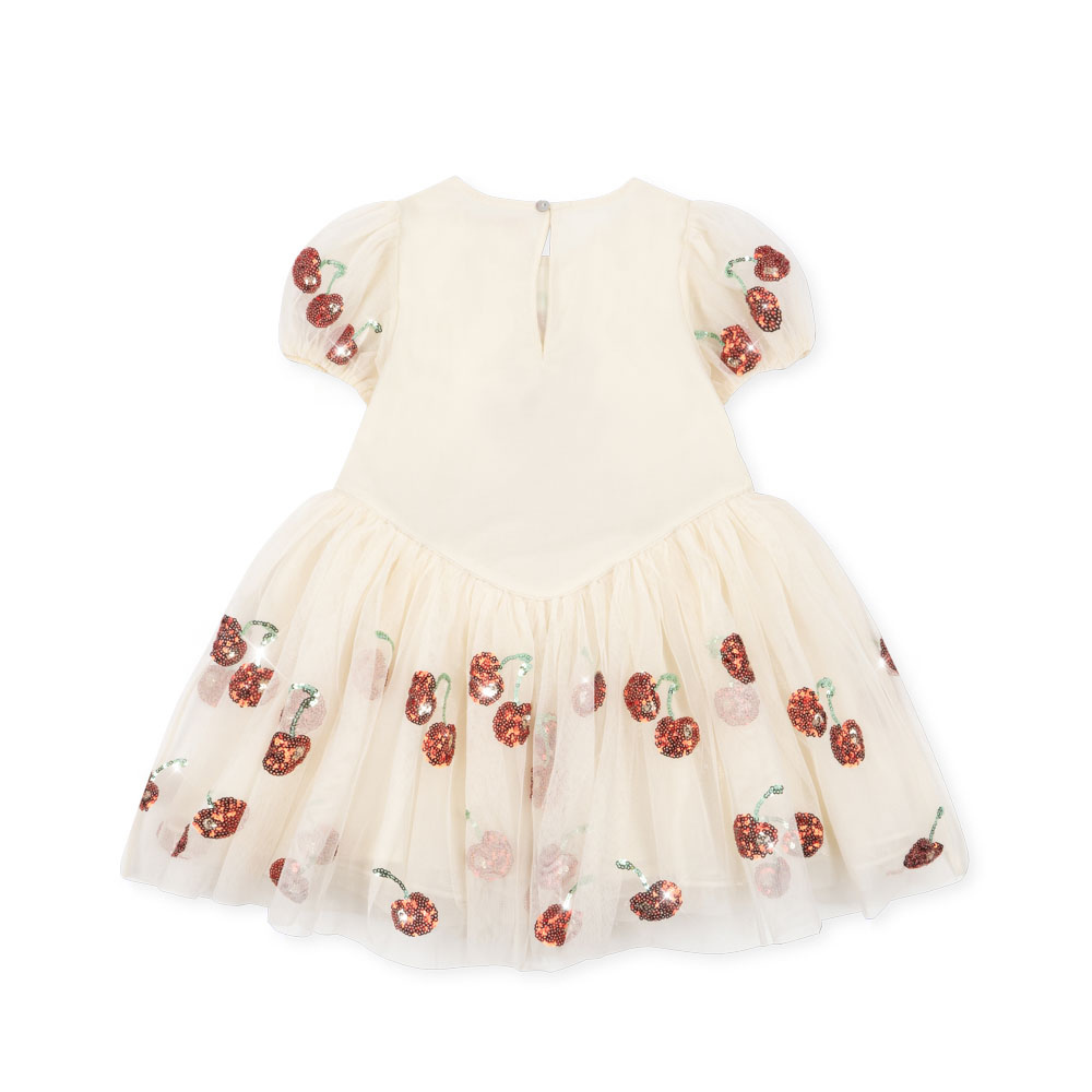 Konges Slojd Sukienka dla dziewczynki Heartlily Mon Cheri Sequin