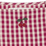 Konges Slojd Sukienka dla dziewczynki Issota Raspberry Check