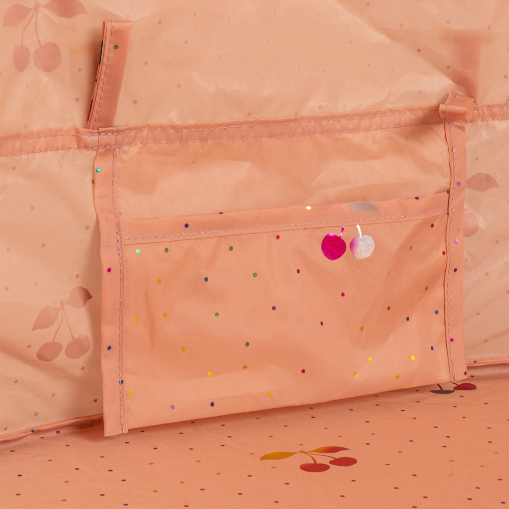 Konges Slojd Mały namiot dla dzieci plażowy typu Pop up z pokrowcem Ma Grande Fairy Cherry