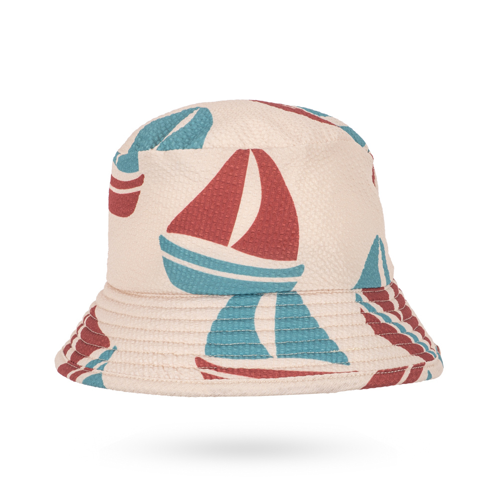 Konges Slojd Kapelusz przeciwsłoneczny dla dzieci typu bucket hat Seer Asnou Ahoy