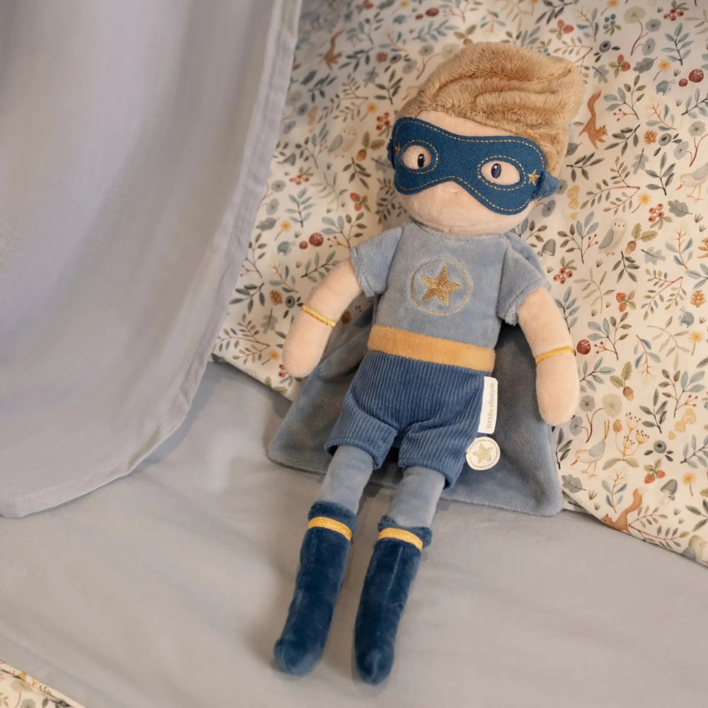Little Dutch Lalka przytulanka Supehero Jim 35 cm