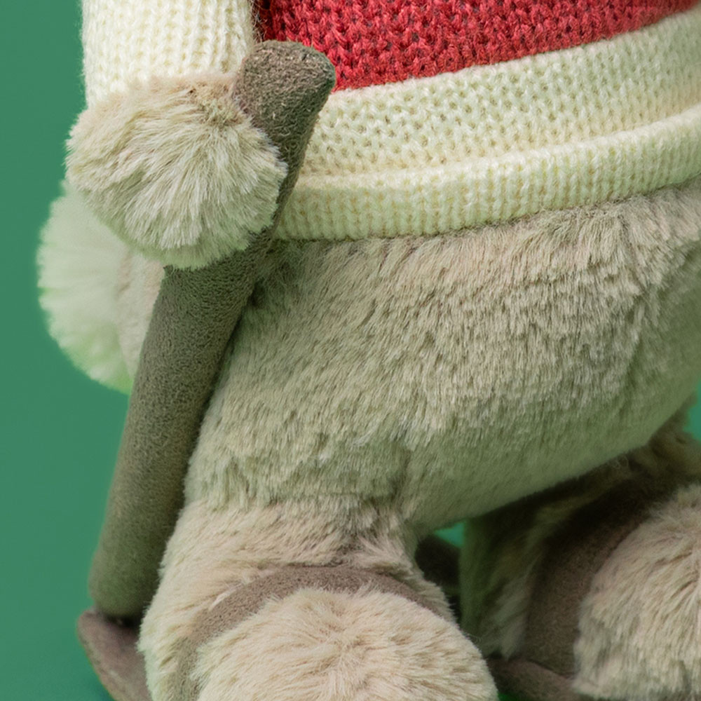 Jellycat przytulanka Króliczek Beżowy na Nartach 20 cm