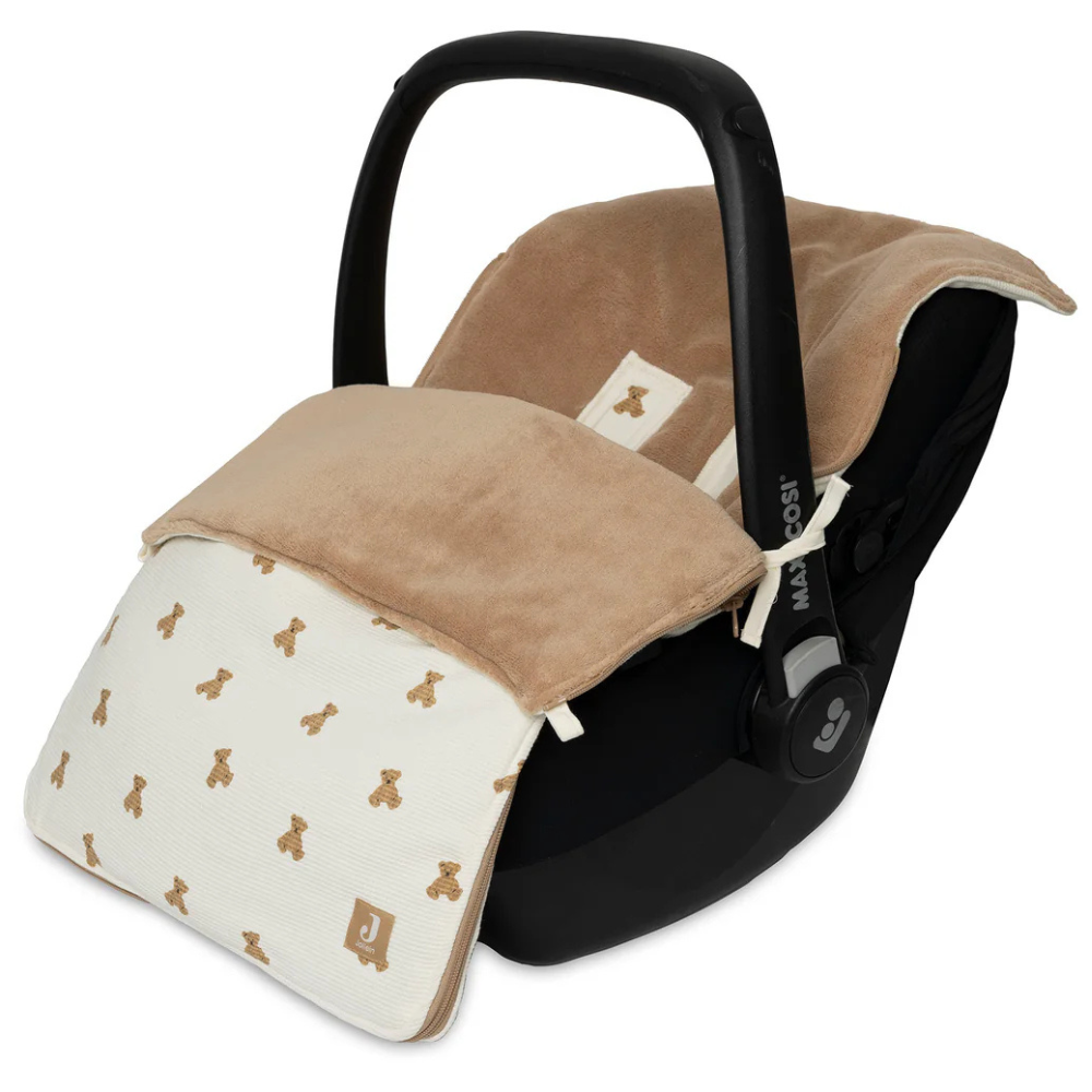 Jollein otulacz do fotelika samochodowego Mini Teddy Bear