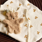 Jollein Śpiworek do spania Jersey 60cm Mini Teddy Bear Little Waff