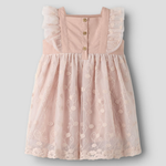 Lil' Atelier tiulowa sukienka dla dziewczynki Peach Whip NMFFEYA