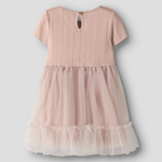 Lil' Atelier tiulowa sukienka dla dziewczynki Peach Whip NMFFANELLA
