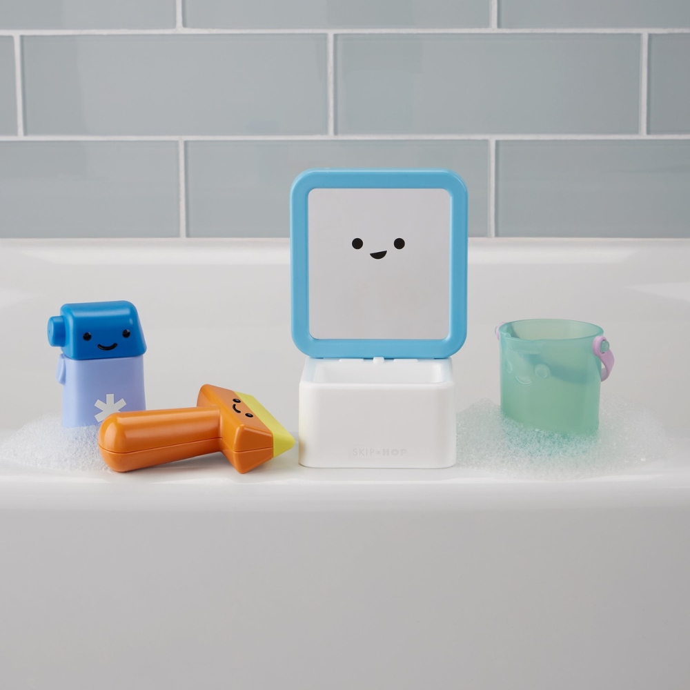 Skip Hop Zabawka do Kąpieli Lusterko z Akcesoriami Fresh&Clean