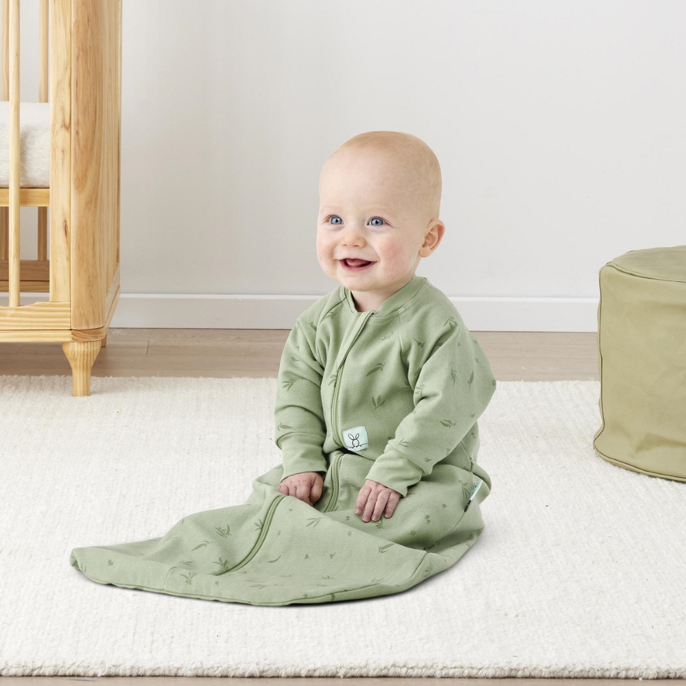 ergoPouch Śpiworek Jersey z Rękawami 3-12M 1.0TOG Willow