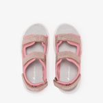 Viking brokatowe sandały dziecięce Anchor Sandal 3V Light Pink