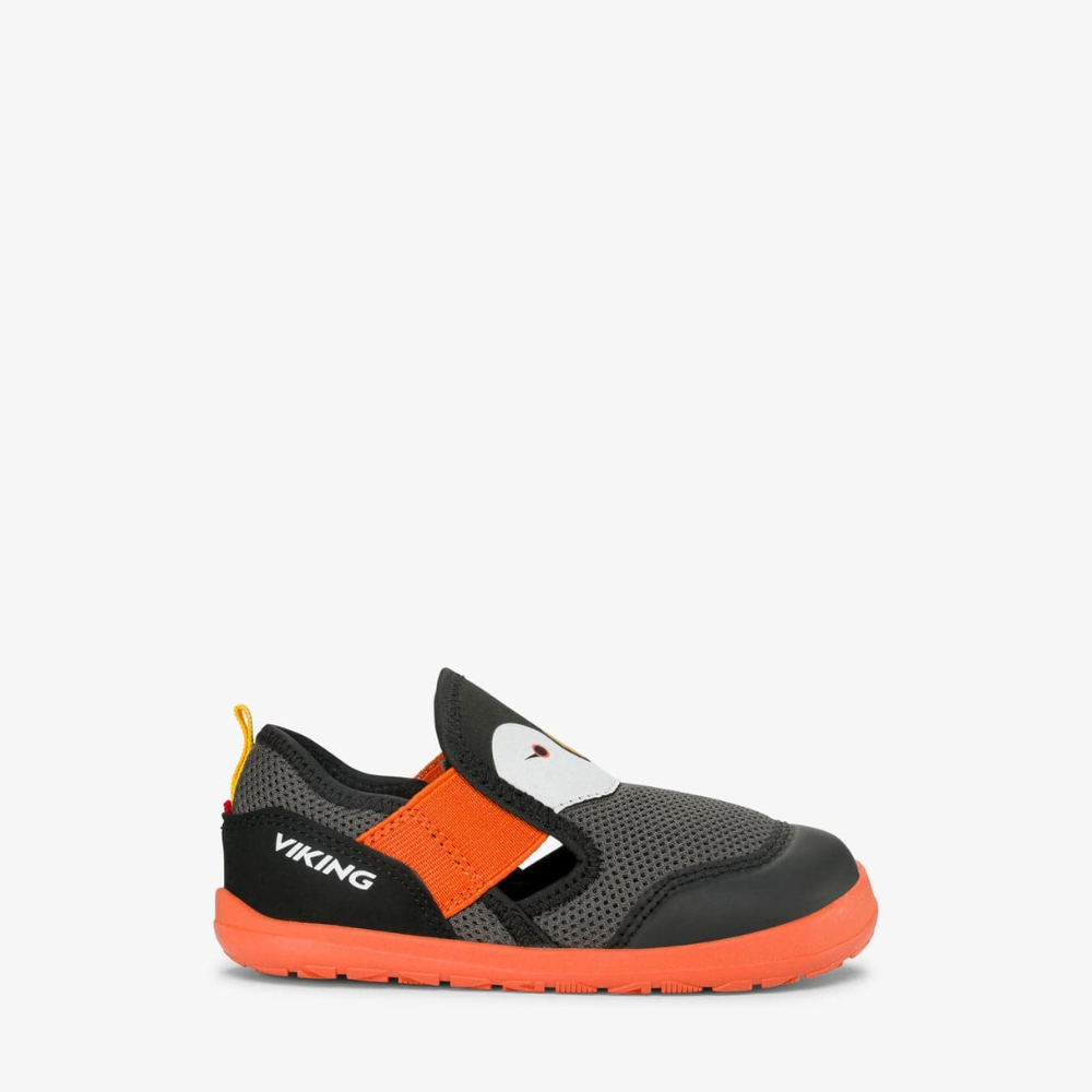 Viking sandały barefoot dziecięce Alv Paw Sandal Black