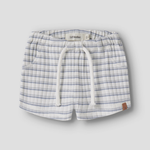 Lil' Atelier krótkie spodenki dziecięce Loose Coconut Milk Dusty Blue NBMHALDUR
