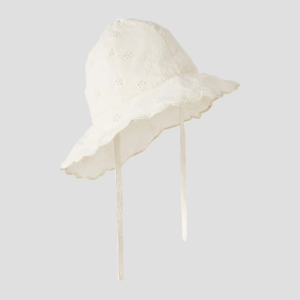 Lil' Atelier Kapelusz przeciwsłoneczny Coconut Milk NBFHOSA