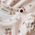 Lil' Atelier sukienka z body Morganite Strawberry NBFGAYO