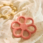 Jollein gryzak Silicone Flower Coral Rose