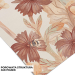 PASTELOVELOVE Tapeta na ścianę dla dzieci na wymiar Kwiaty boho - duże