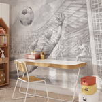 PASTELOVELOVE Tapeta na ścianę dla dzieci na wymiar Piłka nożna