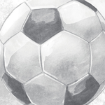 PASTELOVELOVE Tapeta na ścianę dla dzieci na wymiar Piłka nożna