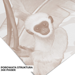 PASTELOVELOVE Tapeta na ścianę dla dzieci na wymiar Safari sepia