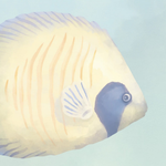 PASTELOVELOVE Tapeta na ścianę dla dzieci na wymiar Ocean