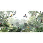 PASTELOVELOVE Tapeta na ścianę dla dzieci na wymiar Canopy jungle