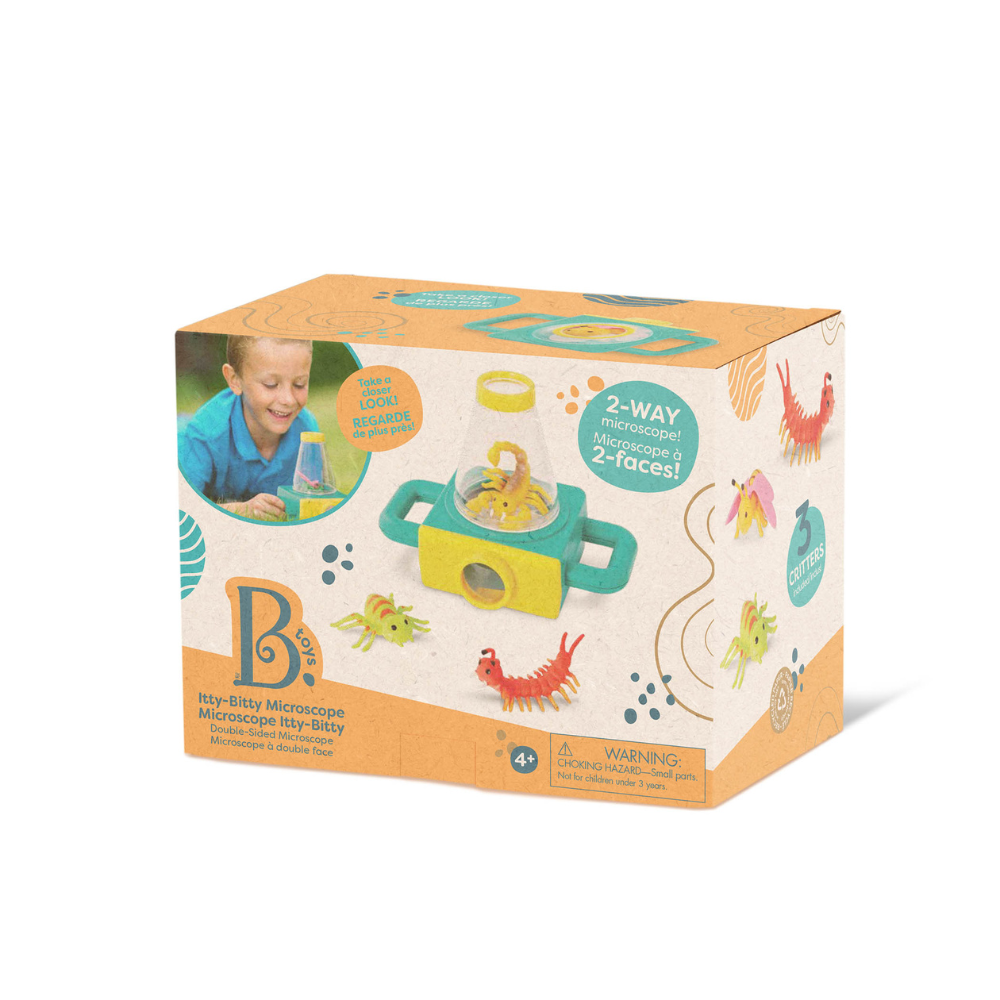 B. Toys Dziecięcy Mikroskop z owadami do obserwacji