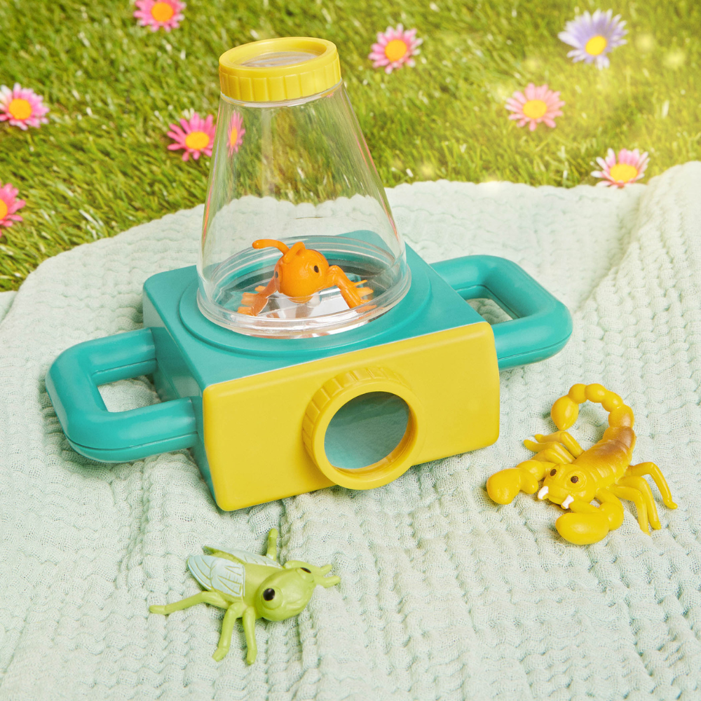 B. Toys Dziecięcy Mikroskop z owadami do obserwacji
