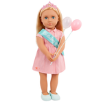 Our Generation Lalka Brenna z balonikami – stylizacja na przyjęcie urodzinowe 46 cm