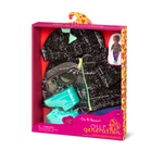 Our Generation Zestaw ubranek dla lalki chłopca z bluzą zdobioną kolcami dinozaura