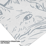 PASTELOVELOVE Tapeta na ścianę dla dzieci na wymiar Monochrome las niebieska