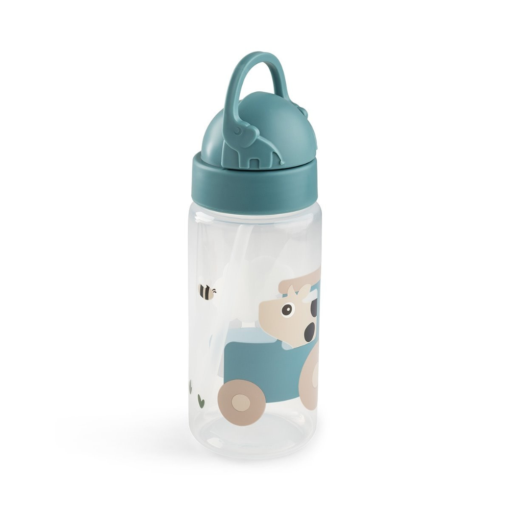 Done by Deer Bidon dla Dziecka 350ml Tiny Farm Blue