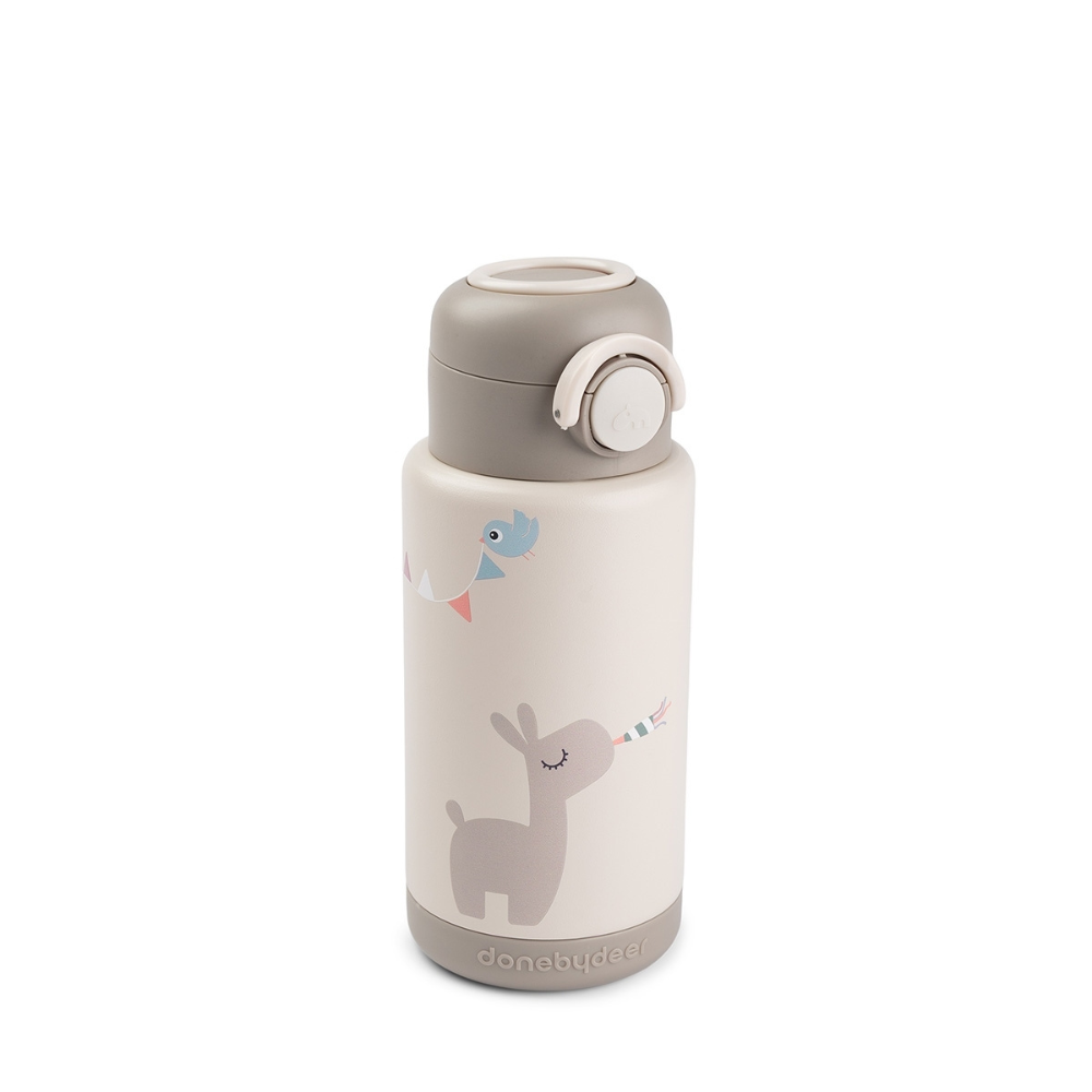 Done by Deer Butelka Termiczna 340ml Celebration Sand