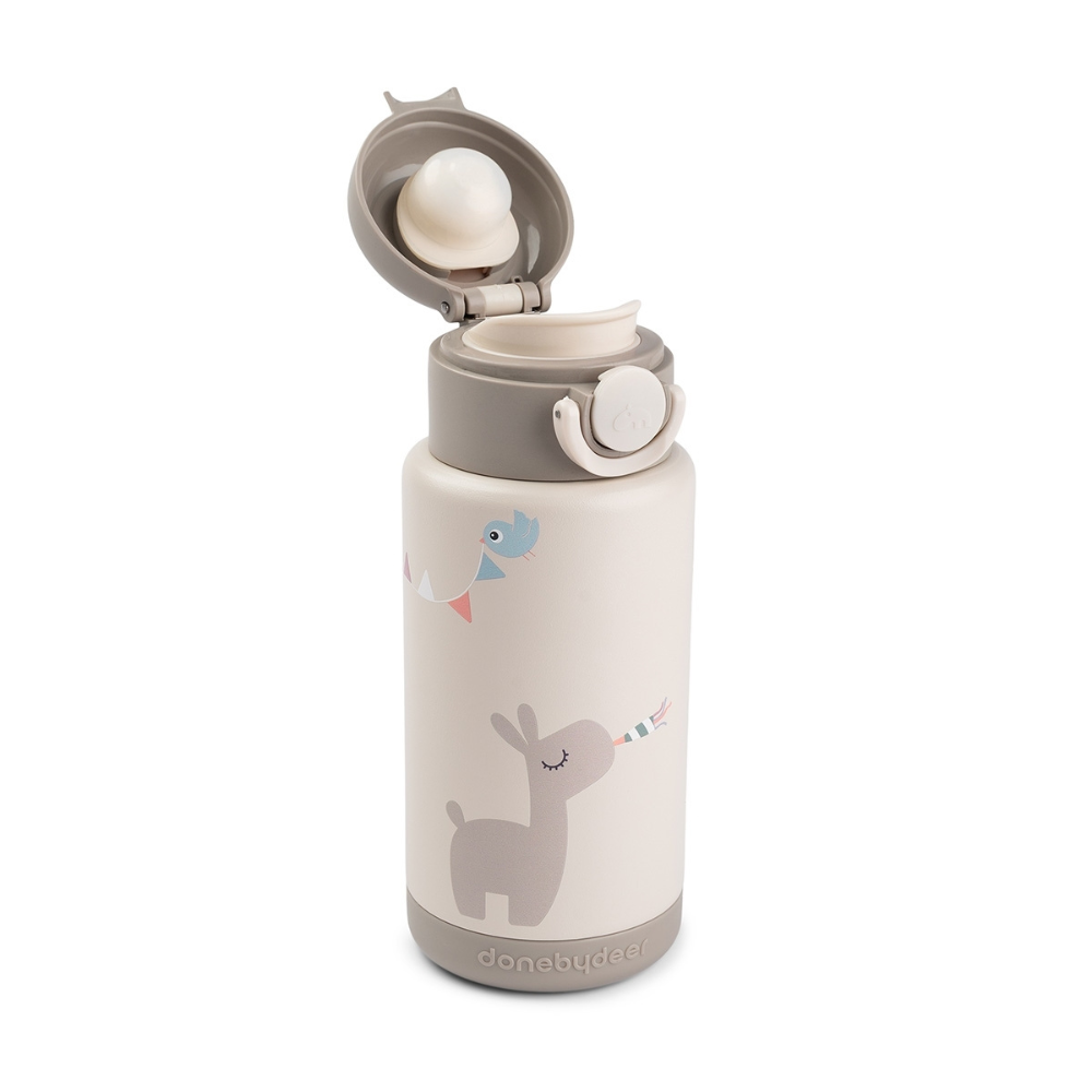 Done by Deer Butelka Termiczna 340ml Celebration Sand