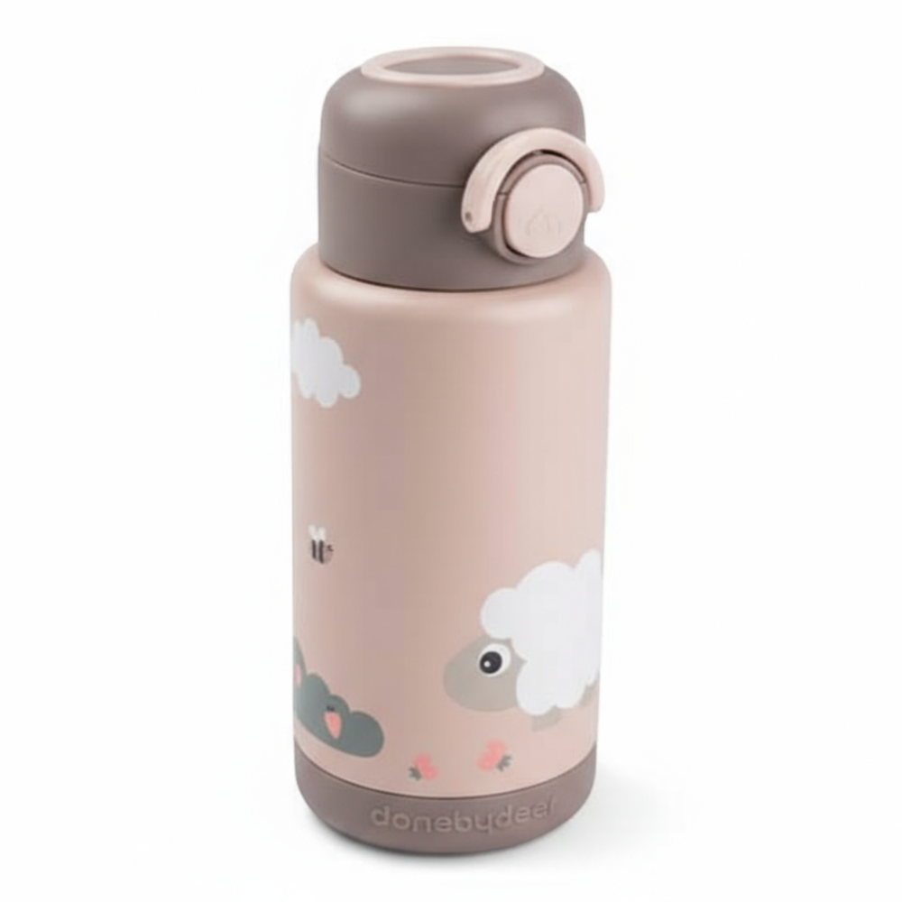 Done by Deer Butelka Termiczna 340ml Tiny Farm Powder