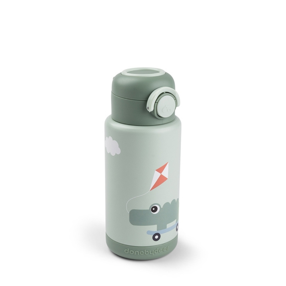 Done by Deer Butelka Termiczna 340ml Playground Green