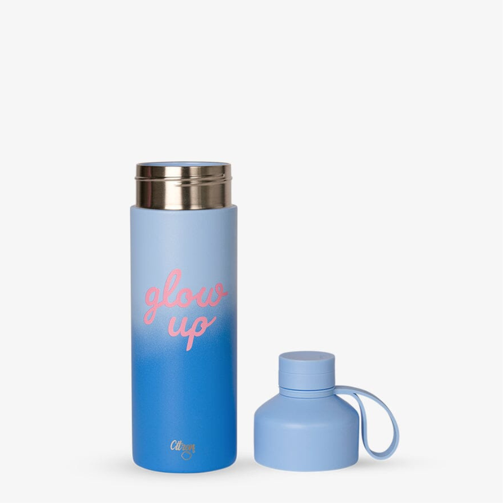 Citron Butelka Termiczna Duo Sip 750ml - Glow Up Blue