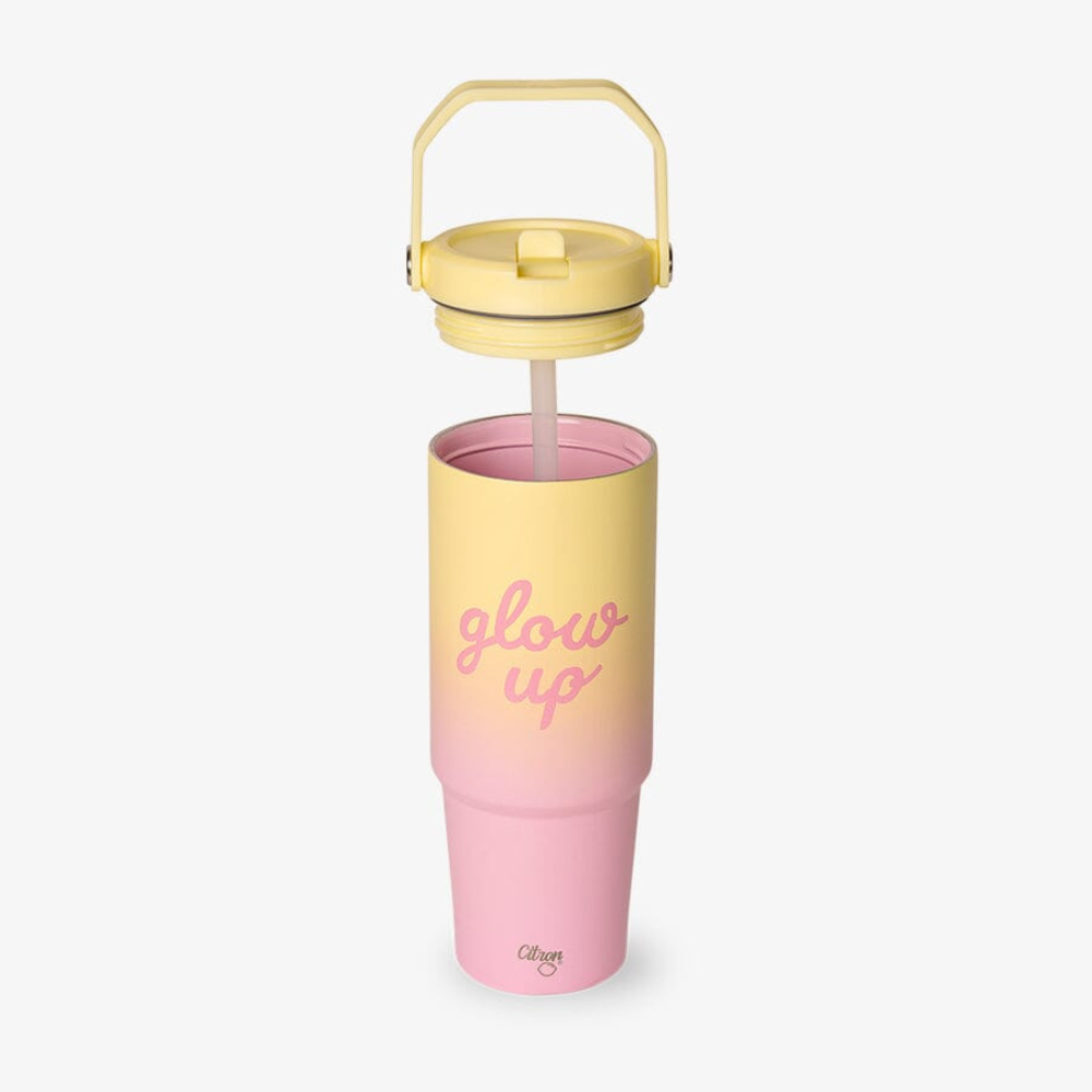 Citron Kubek Termiczny z Uchwytem 900ml Glow Up Pink Yellow