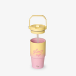 Citron Kubek Termiczny z Uchwytem 600ml Glow Up Pink Yellow